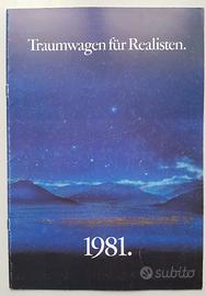 275 - DEPLIANT - GENERAL MOTORS - 1981 - DE