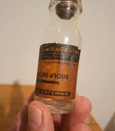 Boccetta Farmaceutica Antica Francese