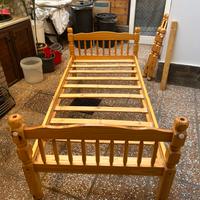 Letto a castello in legno massello composto