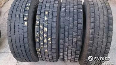 4 di pneumatici usati 225 75 17.5