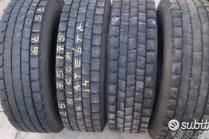4 di pneumatici usati 225 75 17.5