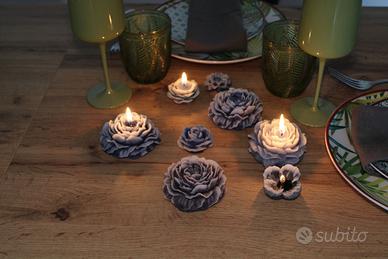 candele artigianali per bomboniere 