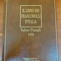 libro dei francobolli d'Italia 1994