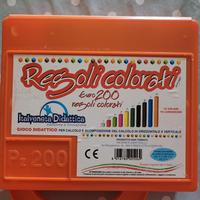 Regoli colorati blocchi logici