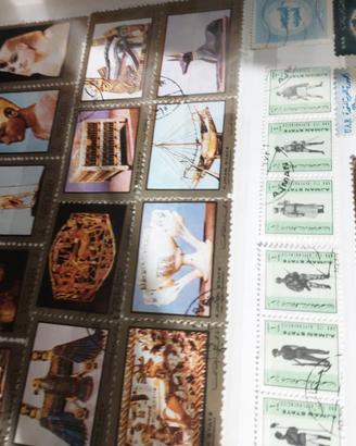 francobolli colezione itera dal mondo