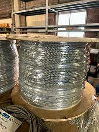 6 bobine di cordine inox d5mm