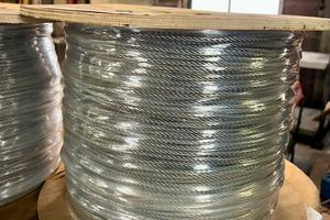 6 bobine di cordine inox d5mm