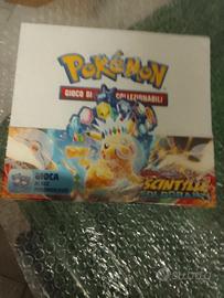 Box 36 buste nuovo Pokémon scintille folgoranti