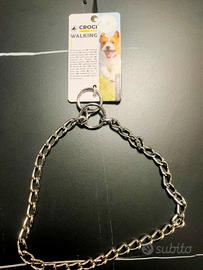 Collare cane catena acciaio Croci 60 cm
