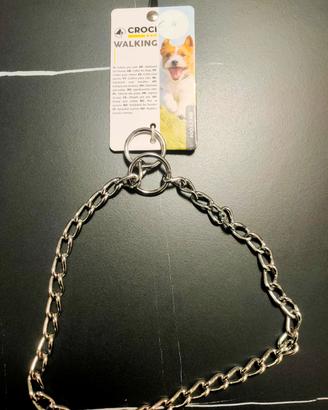 Collare cane catena acciaio Croci 60 cm
