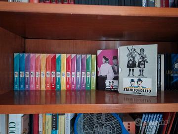 Videocassette VHS di Stanlio & Olio