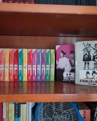 Videocassette VHS di Stanlio & Olio