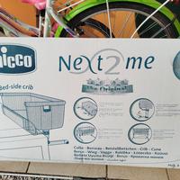 Chicco Culla Next2me + Materassino (colore rosa)