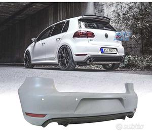 PARAURTI POSTERIORE VOLKSWAGEN VW GOLF 6 08- LOOK 