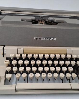 Macchina da scrivere Olivetti Linea 98 vintage - d