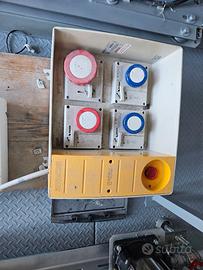 Quadro elettrico cantiere scame mbox2