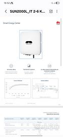 INVERTER HUAWEI
MODELLO: SUN2000-5KTL-L1