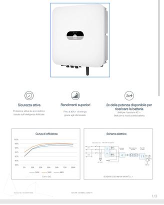 INVERTER HUAWEI
MODELLO: SUN2000-5KTL-L1