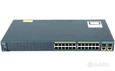 SWITCH CISCO CATALYST 2960 PLUS 24 PORTE
