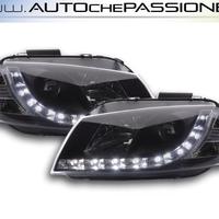 Coppia fanali anteriori neri led AUDI A3 8P 3 5 po