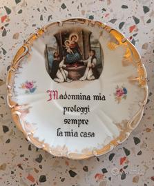 Piattino Vintage Devozionale Decorativo