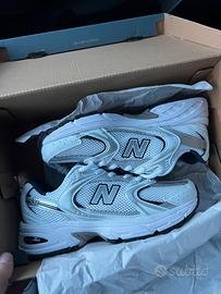 New Balance 530 (MR530SG) Bianche e Argento Nuove