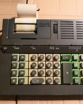 calcolatrice vintage Olivetti LOGOS 43