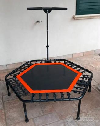 trampolino elastico esagonale X fitness