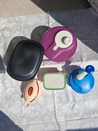 5 contenitori TUPPERWARE