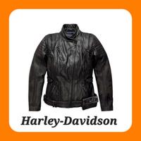 GIACCA PELLE DONNA H-D BRAVA 2in1