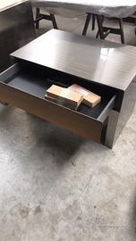 Porta rv con cassetto in acciaio inox