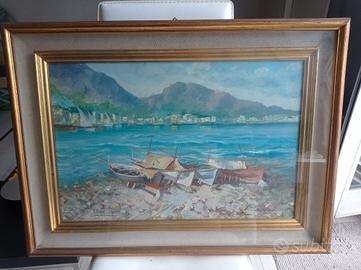 QUADRO DIPINTO MAESTRO SALVATORE LAZZARO 1895 1975