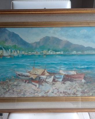 QUADRO DIPINTO MAESTRO SALVATORE LAZZARO 1895 1975