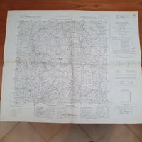 Mappa militare IGM   scala 1/25000  Polinago