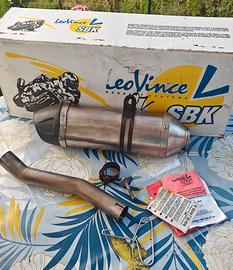 SILENZIATORE MARMITTA LEOVINCE SBK L HONDA CBR 250