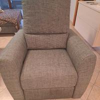 Poltrona reclinabile poltrone e sofà nuova