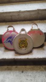 Tamburelli racchettoni professionali vintage 