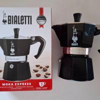 BIALETTI MOKA EXPRESS  COLORE NERA 3 TAZZE (NUOVA)