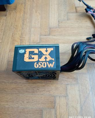 alimentatore gx650w cooler master