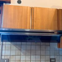cappa piano cottura con forno e pensili