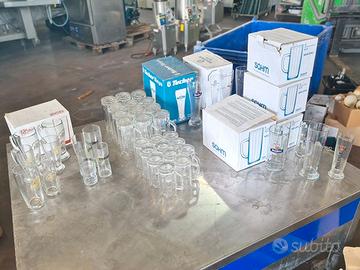 bicchieri da birra usati