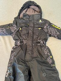 Tuta neve bimbi 3/4 anni