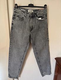 Jeans Pull&Bear Grey Acid Wash Standard Fit EUR 38