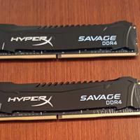 RAM Kingston Hyperx 16GB(2x8GB) 3000GHz - cl15