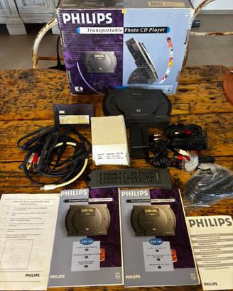 Raro Philips CDF100 Portable Photo CD Player