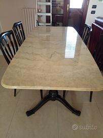 Tavolo marmo vintage