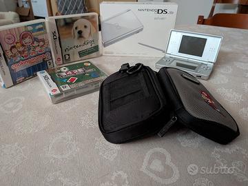 Nintendo DS Lite Silver - Boxato con Scatola e 3 G