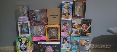 Varie action figure,statue,qposket,funkopop