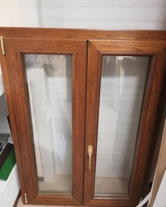 finestra legno e alluminio