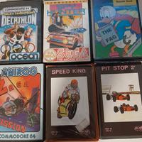 Commodore 64 cassette giochi
